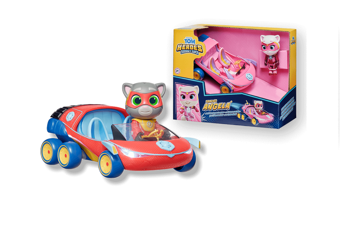 <p>Empowering kids to transform the excitement of Talking Tom Heroes: Suddenly Super into imaginative everyday play.</p>